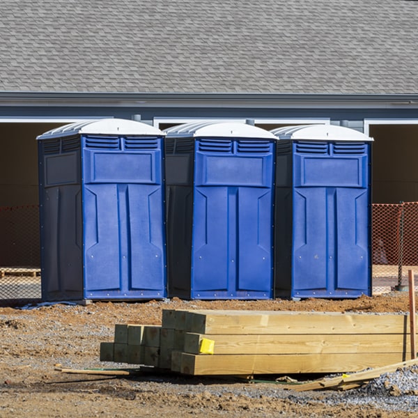 are there different sizes of portable restrooms available for rent in York